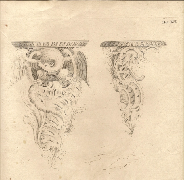 Abraham Swan Design - Rococo shelves c.1750