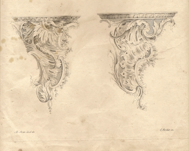 Abraham Swan Design - Rococo shelves c.1750