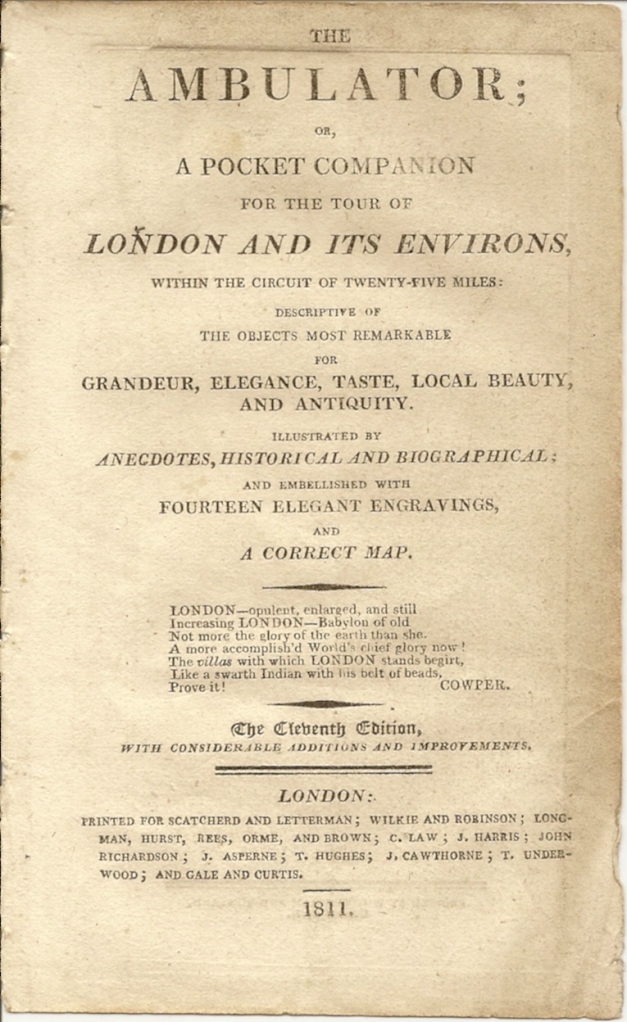 Ambulator 1811 Title Page